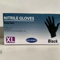 Nitrile Gloves XL Black 100