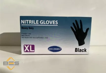 Nitrile Gloves XL Black 100