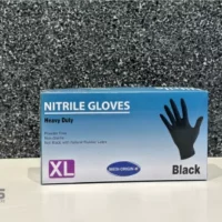 Nitrile Gloves XL Black 100