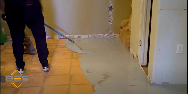 epoxy flooring over tiles