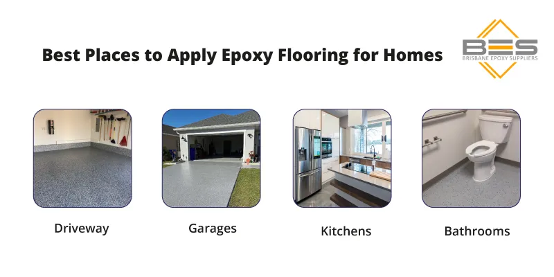 Best Places to Apply Epoxy Flooring for Homes