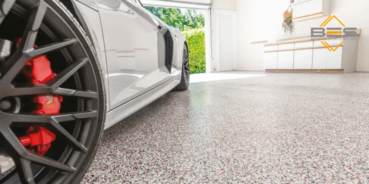 epoxy flake floor